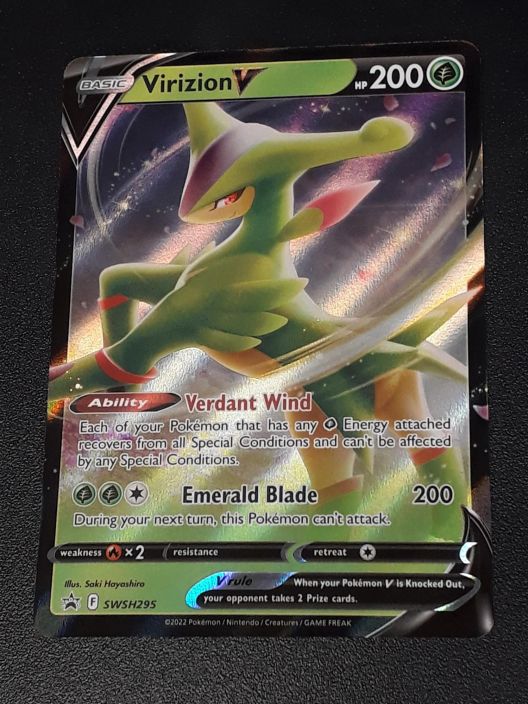 Virizion V SWSH295 Kunto: NM/M