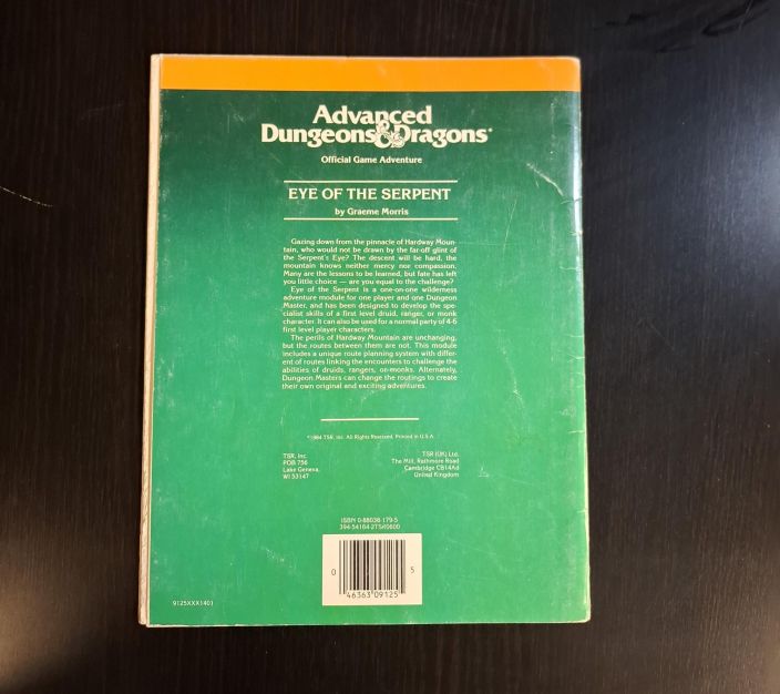 Advanced Dungeons &amp; Dragons Eye Of The Serpent tuotekuva 1