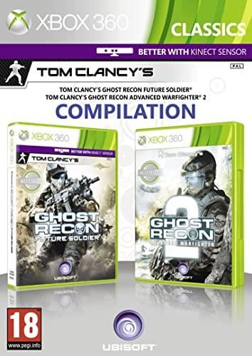 Tom Clancy's Ghost Recon Future Soldier And Tom Clancy's Ghost Recon Advanced Warfighter 2 Compilation kaytetty X360
