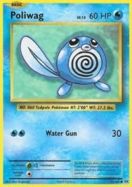 Poliwag 23/108 Reverse Holo LP