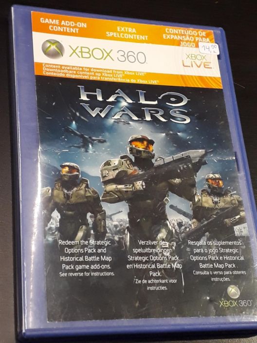 Halo Wars Loose kaytetty XBOX 360 ilman alkuperaisia pahveja