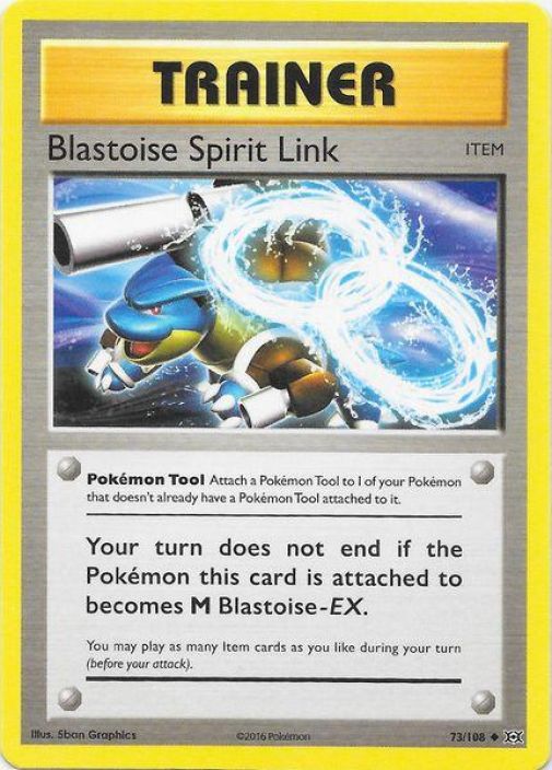 Blastoise Spirit Link 73/108 GD Kunto GD