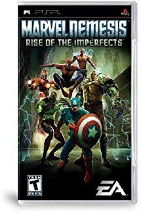 Marvel Nemesis rise of the imperfects kaytetty PSP