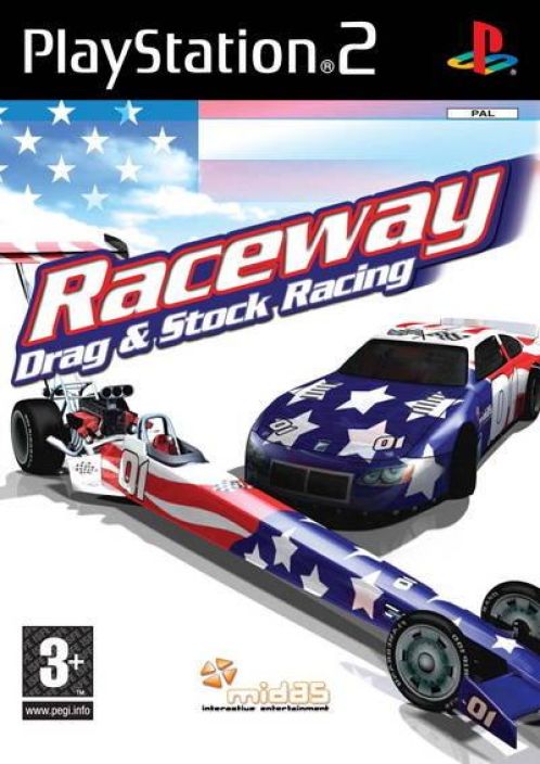 Raceway: drag and stock racing kaytetty PS2