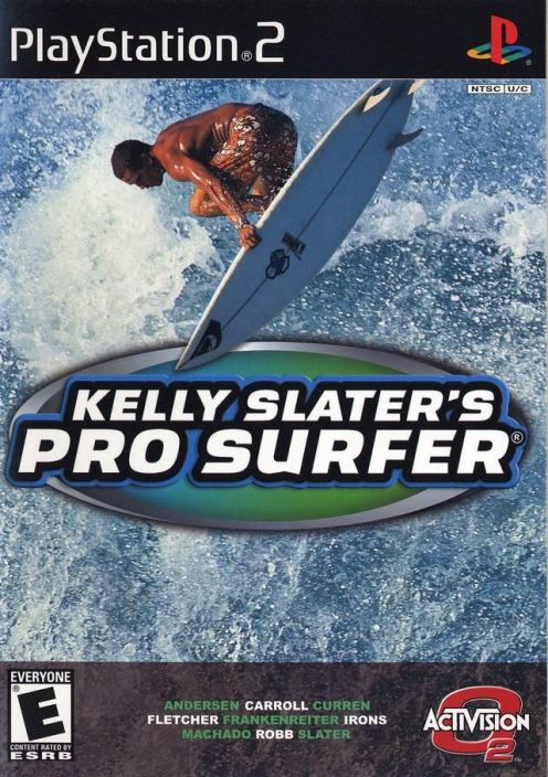 Kelly slaters pro surfer kaytetty PS2