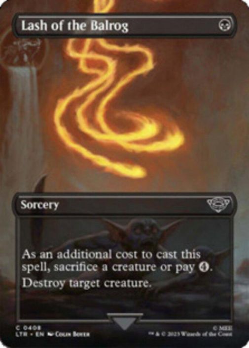 Lash of the Balrog NM Kunto NM
