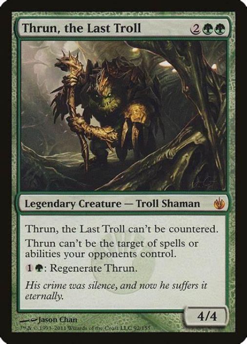 Thrun, the Last Troll Kunto: Near Mint