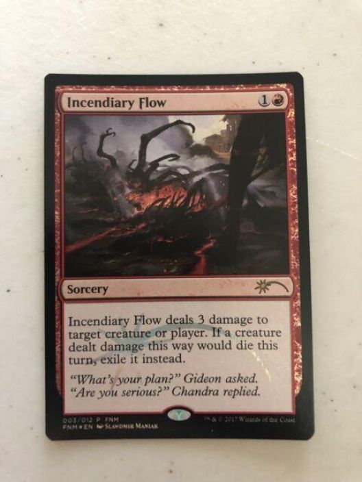 Incediary Flow Foil Kunto: NM