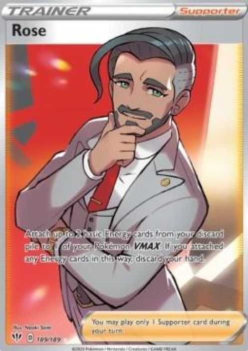 Rose Full Art 189/189 Kunto: Near Mint