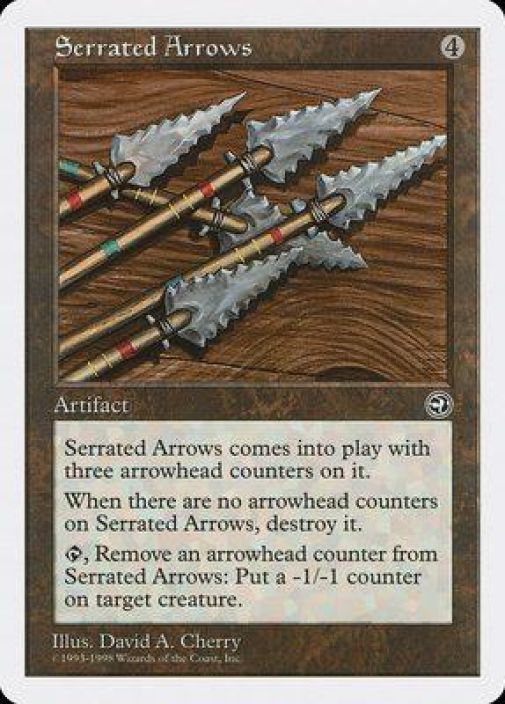 Serrated Arrows Kunto: Excellent