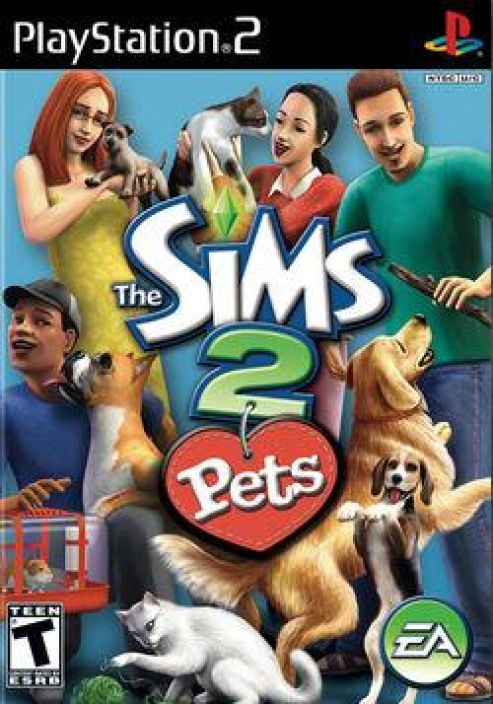 Sims 2 Lemmikkielamaa kaytetty PS2