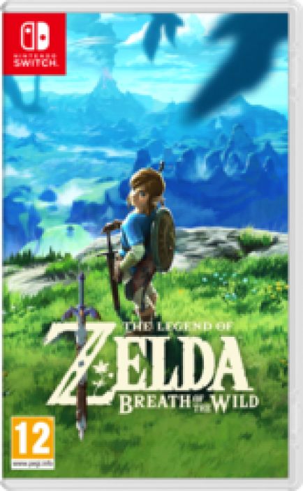 The Legend of Zelda: Breath of the Wild Switch kaytetty switch