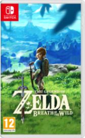 Legend of Zelda Breath of the Wild Switch käytetty switch