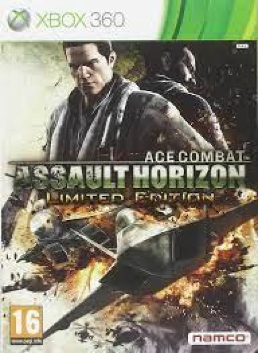 Ace Combat ASSAULT HORIZON Limited Edition kaytetty X360
