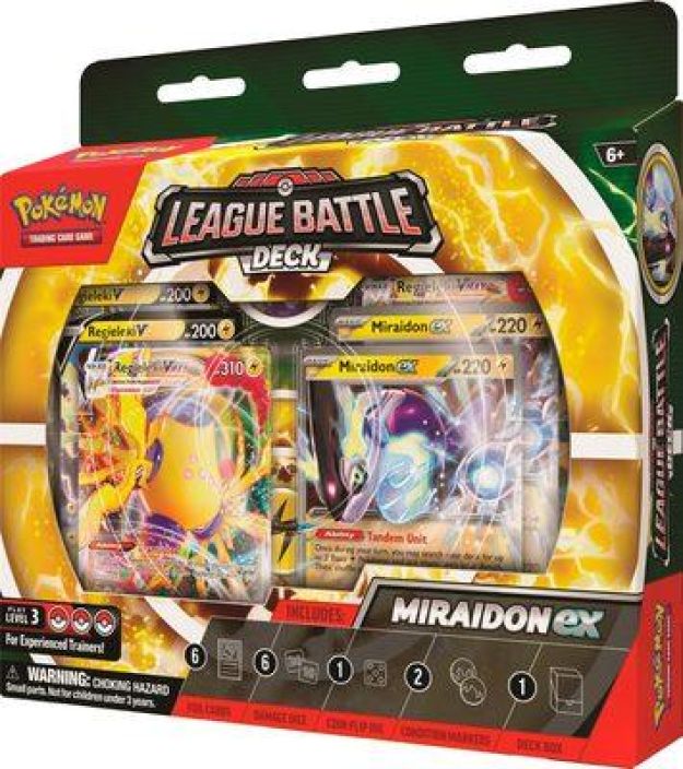 Pokemon Miraidon ex League Battle Deck