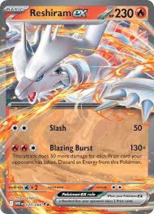 Reshiram ex 020/086 NM Kunto: Near Mint