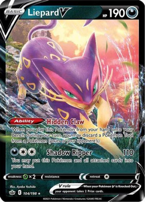 Liepard V 104/198 Kunto: NM 