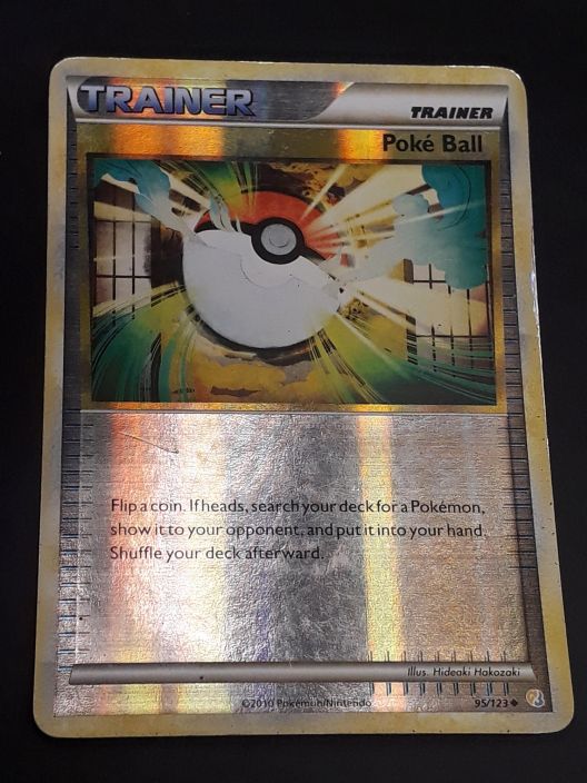 Poke Ball 95/123 Kunto: Damaged/Poor