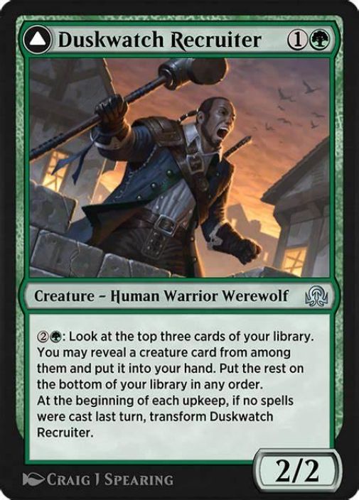 Duskwatch Recruiter / Krallenhorde Howler Kunto: Near Mint