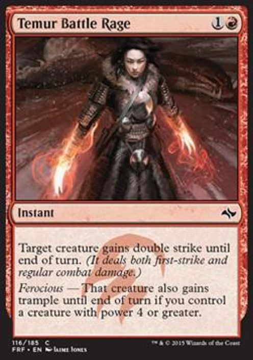Temur Battle Rage Kunto: Excellent