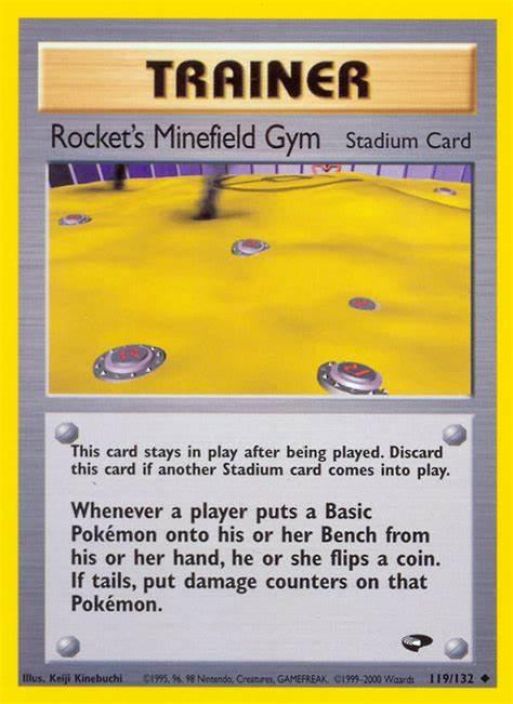 Rocket's Minefield Gym 119/132 Kunto: NM