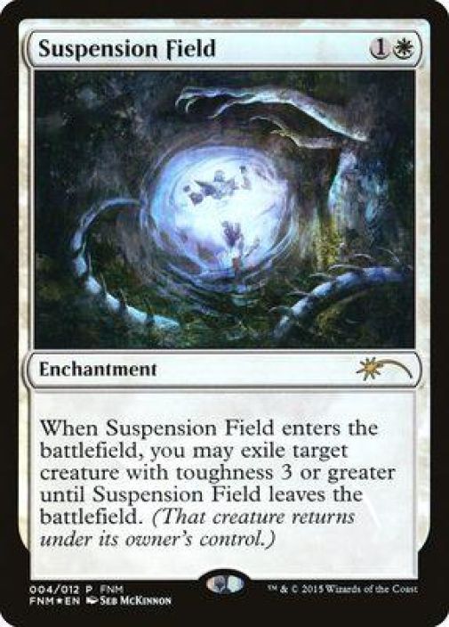 Suspension Field Foil. Kunto: Near Mint