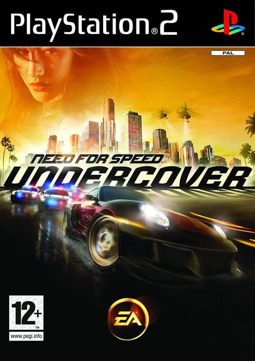 Need for speed undercover kaytetty PS2