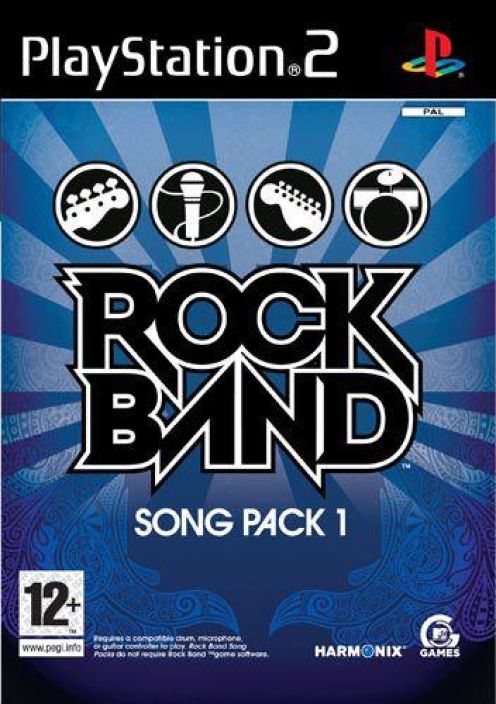 Rock band song pack 1 kaytetty PS2