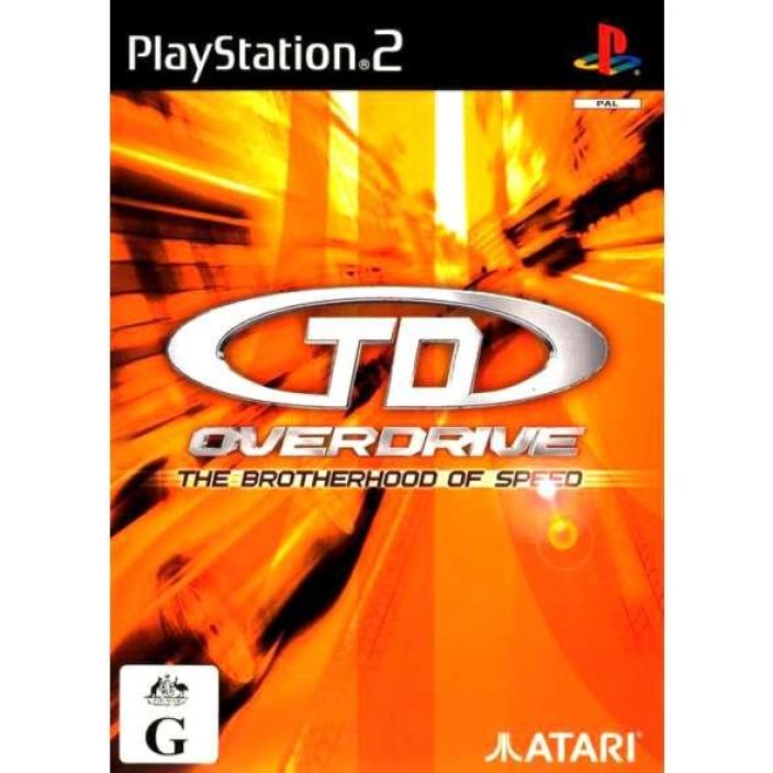 TD overdrive the brotherhood of speed kaytetty PS2