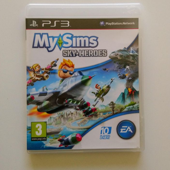 My Sims Sky Heroes PS3 kaytetty kaytetty