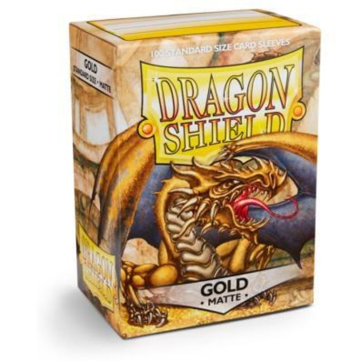 Dragon Shield standard Sleeves matte Gold Classic 100