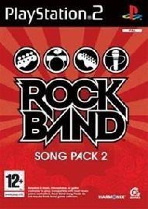 Rock band song pack 2 kaytetty PS2