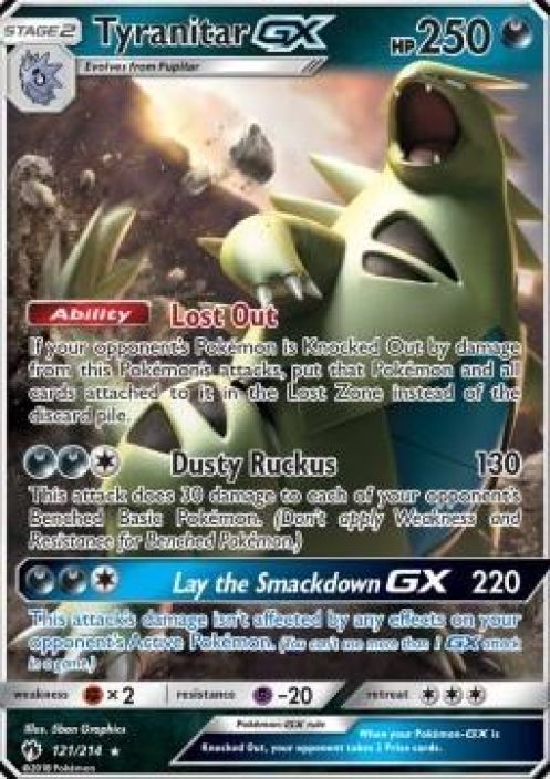 Tyranitar GX 121/214 EX