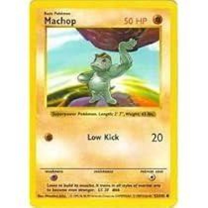 Machop 52/102 Kunto: NM