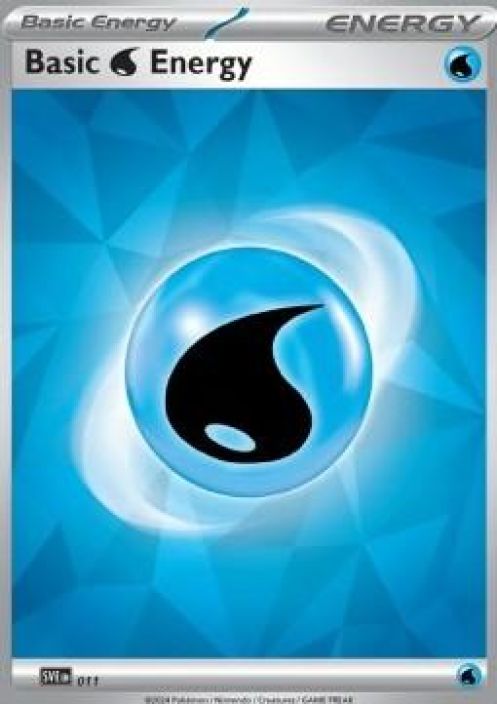 Basic Water Energy Reverse Holo SVE 011 EX