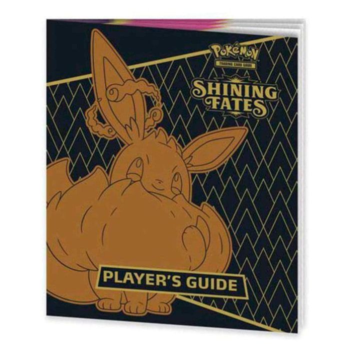 Pokemon Player's Guide Shining Fates Taydellinen kuvallinen korttilista taydentamaan