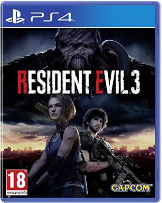 Resident Evil 3 nemesis kaytetty PS4