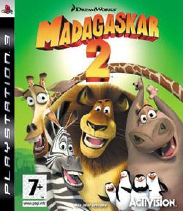 Madagaskar 2 kaytetty PS3
