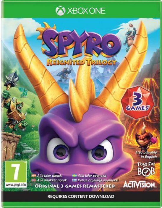 Spyro Reignited Trilogy Kaytetty XBOX ONE