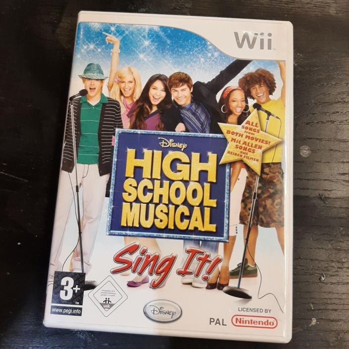 High School Musical Sing It! kaytetty Wii