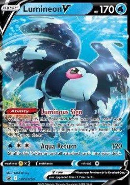 Lumineon V SWSH250 Kunto: NM