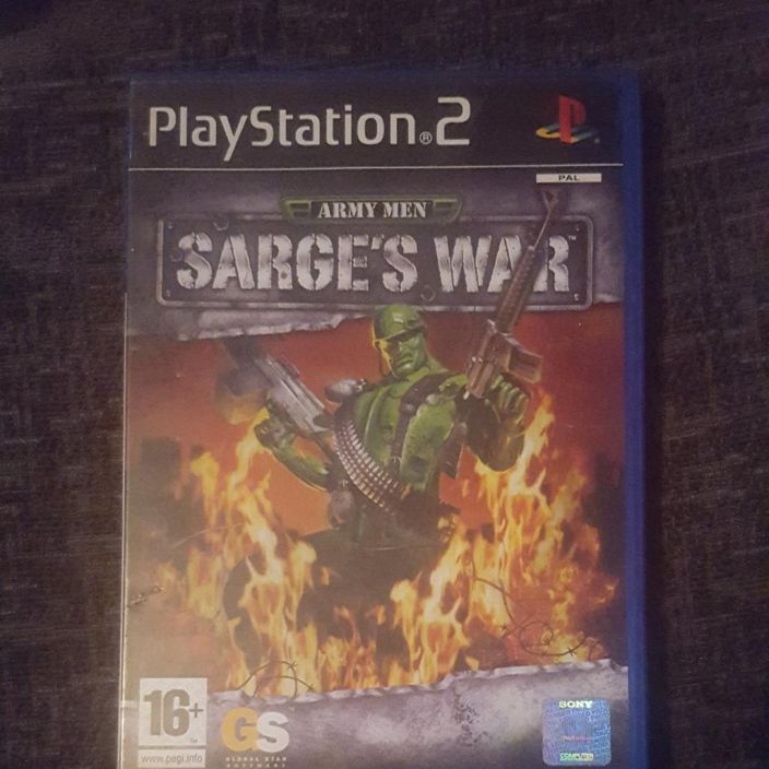 Army Men: Sarge's War kaytetty PS2