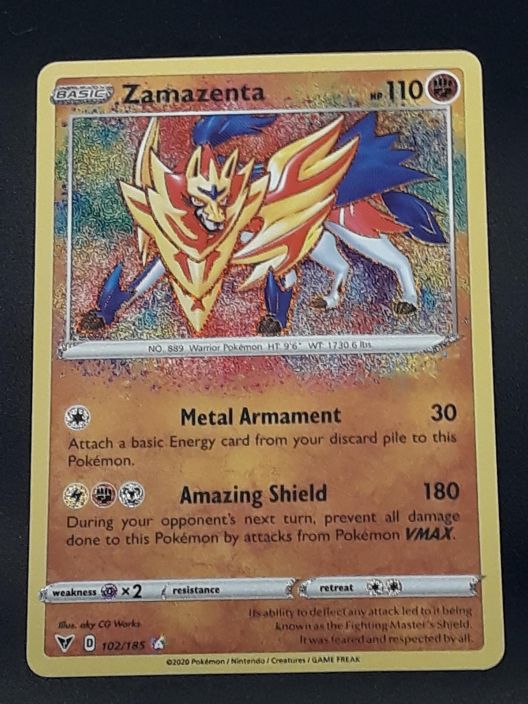 Zamazenta 102/185 Kunto: Mint
