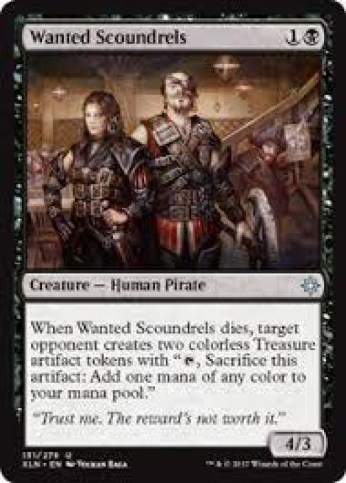 Wanted Scoundrels Kunto: NM