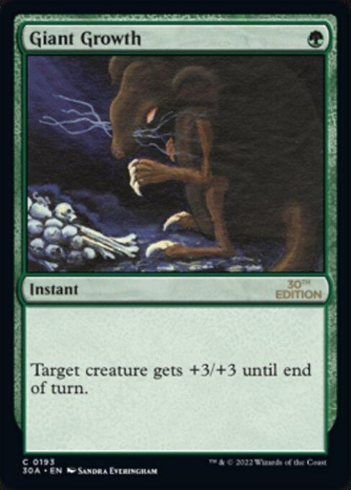 Giant Growth Kunto: Near Mint
